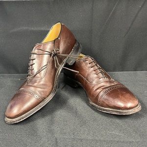 Johnston and Murphy Brown Leather Dress Shoes (2756)